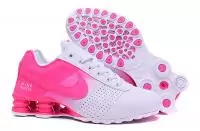 sale nike shox pour femme pas cher deliver  pink white